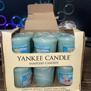 Yankee Candle bahama breeze votive set 18 retired